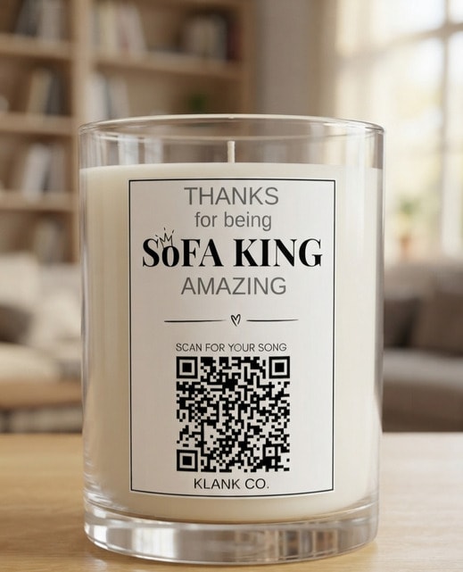 You are SOFA KING Incredibly Awesome candle