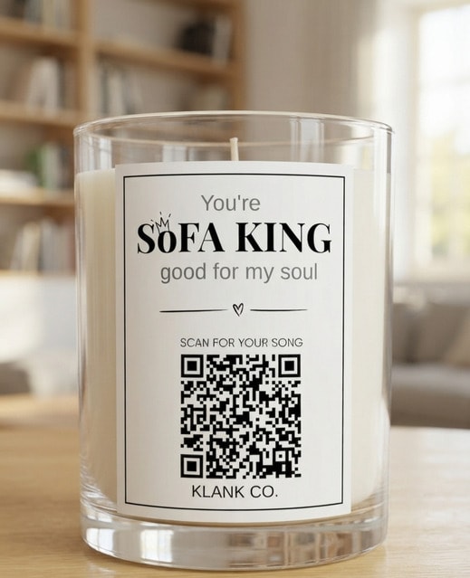 You just make life SOFA KING softer to survive candle