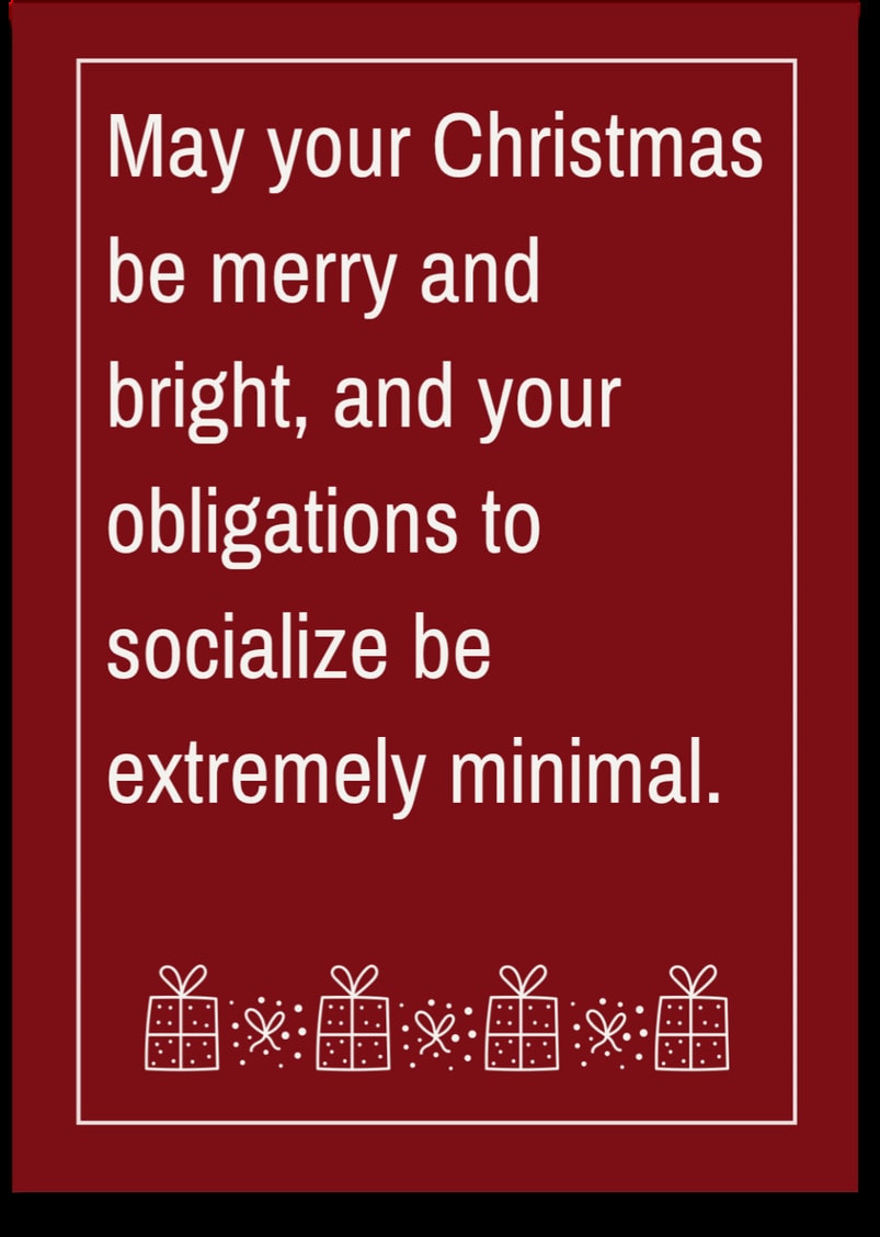 Calories don't count in December. If anyone tries to tell you otherwise, unfollow them. Merry Christmas!