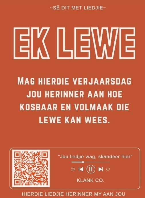 Kaptein — Trek daardie seile op! Dis jou verjaarsdag, so vandag stuur jy die skip presies waarheen jy wil.