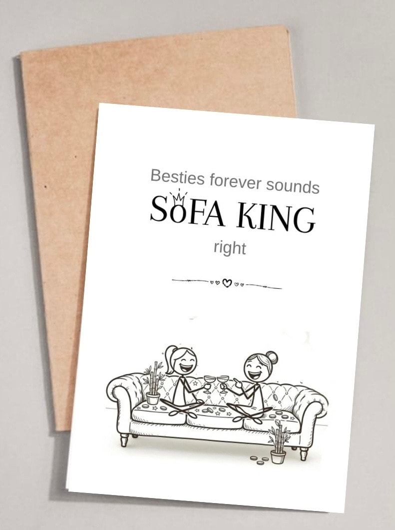 Besties forever sounds SOFA KING right