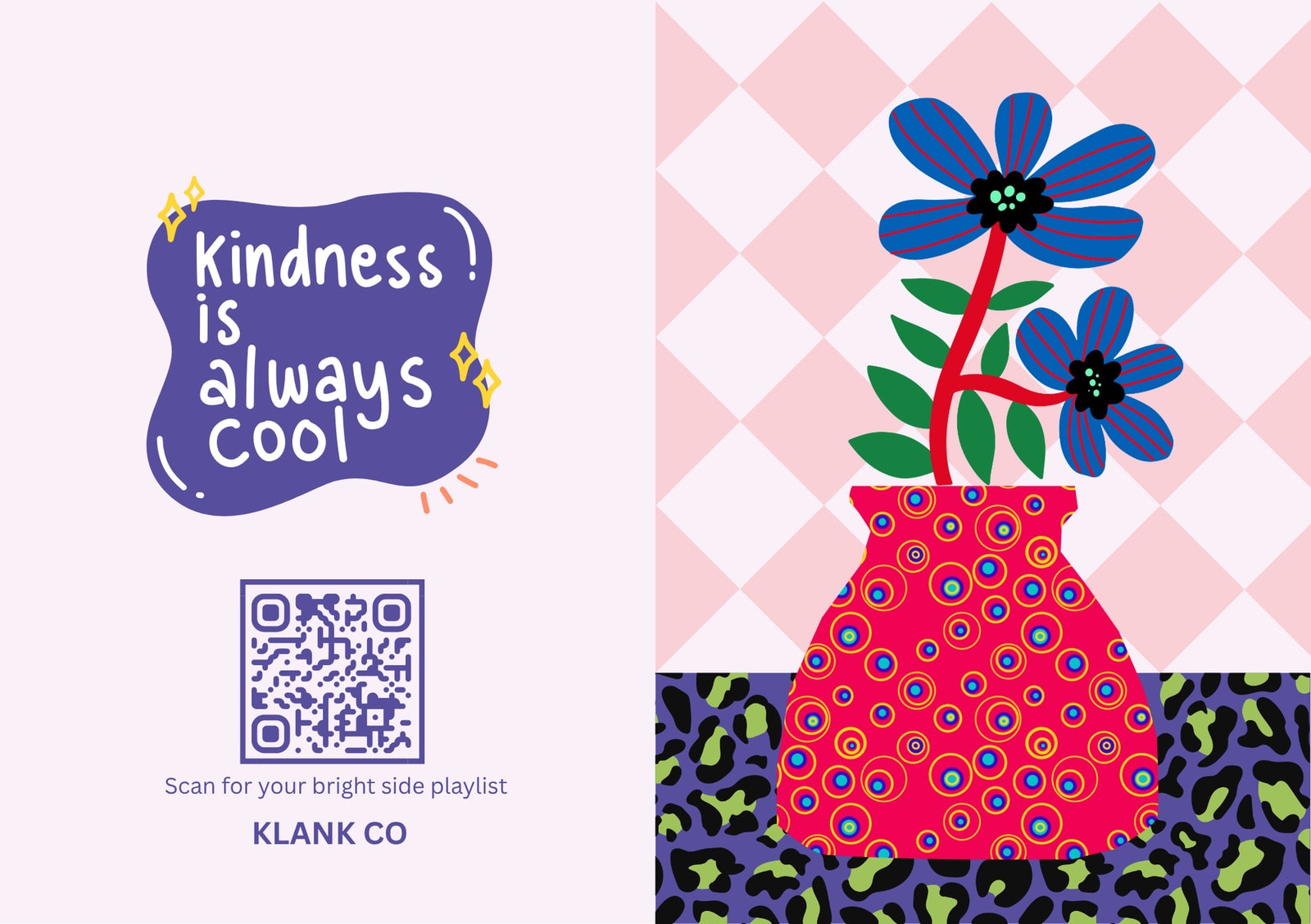 Kindness is always cool